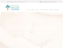 Tablet Screenshot of innerhealthcenter.com